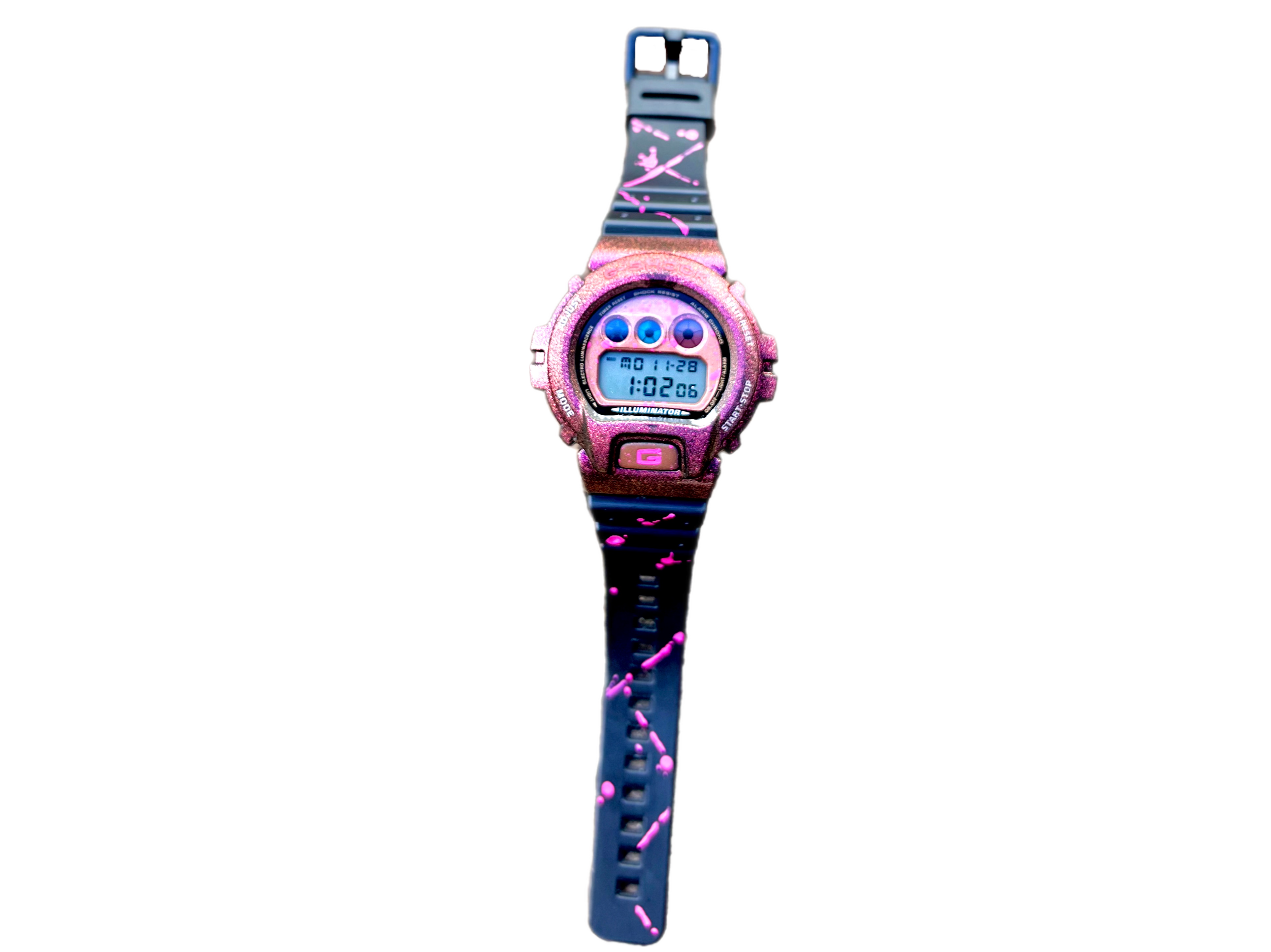 G shock best sale dw6900 pink