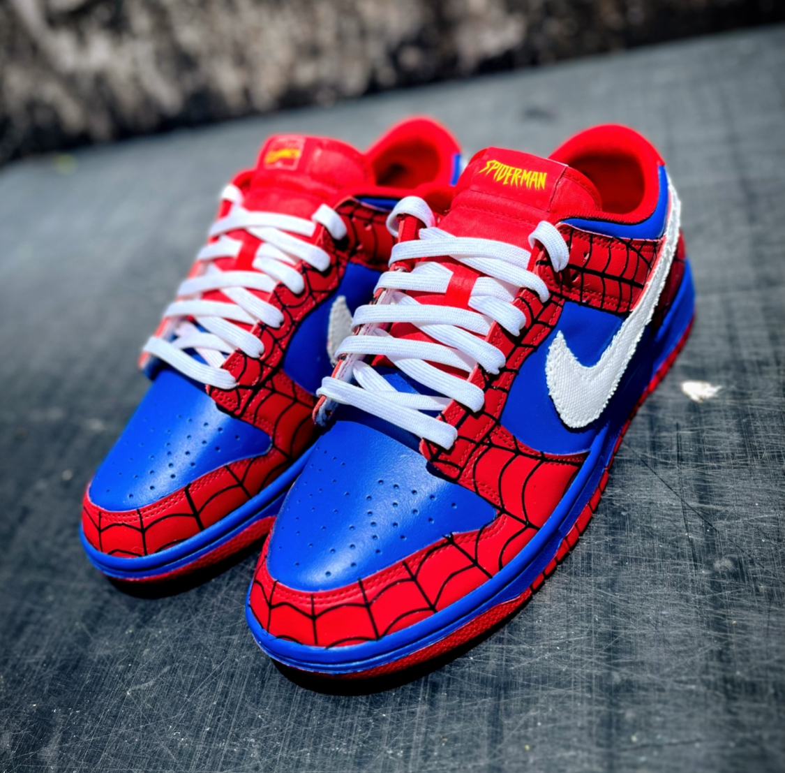 Nike air force 1 low spiderman fashion