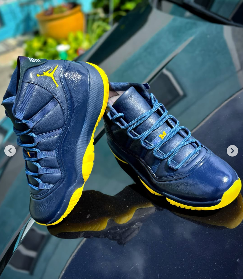 Jordan 11 “Dirty Wolverines"